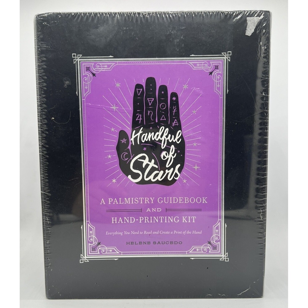 Handful of Stars: A Palmistry Guidebook and Hand-Printing Kit Halloween